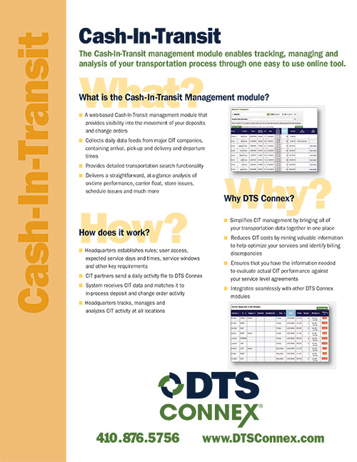 Cash in Transit Info