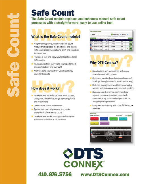 Safe Count Info
