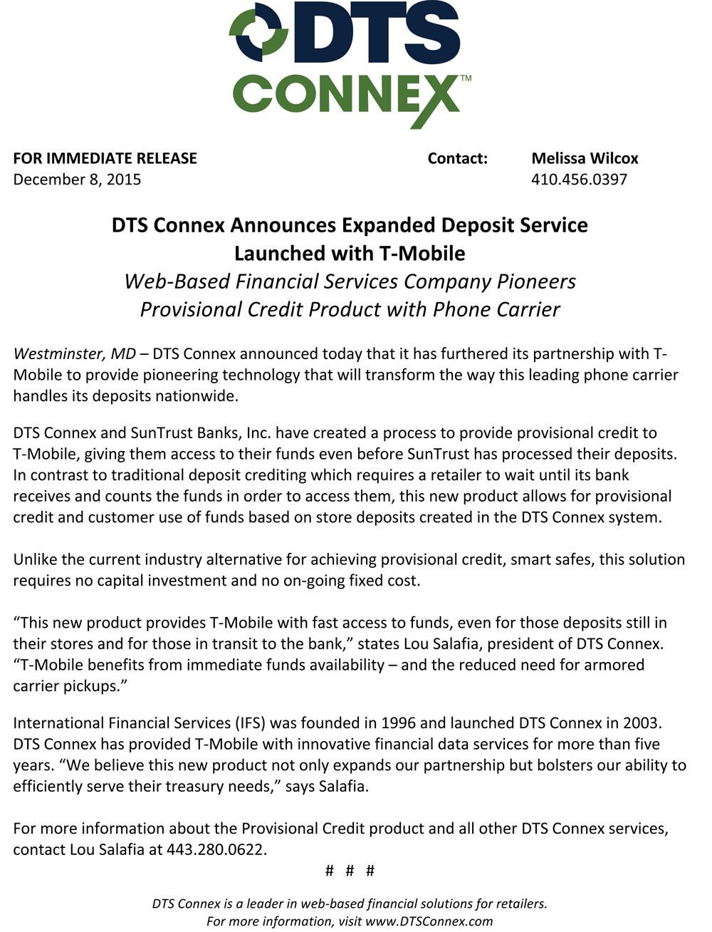Press Release